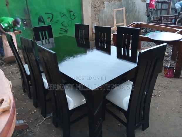 Clean Unique Black 8 Seater Dining Tables