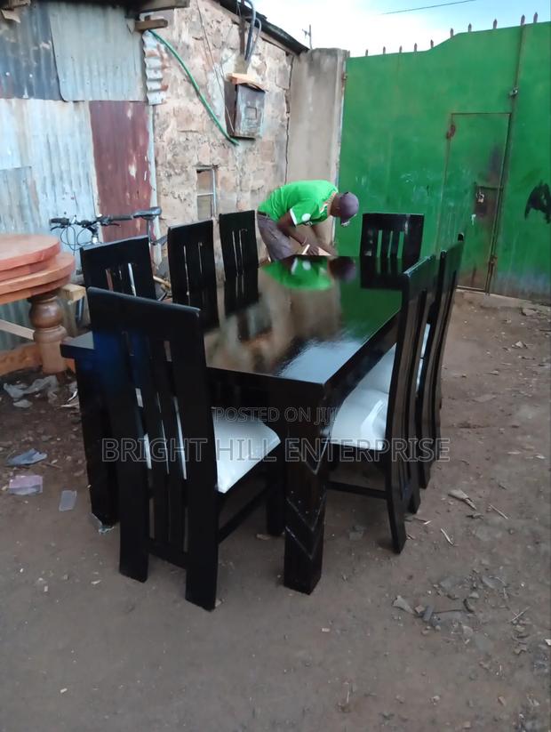Clean Unique Black 8 Seater Dining Tables - thumbnail 2