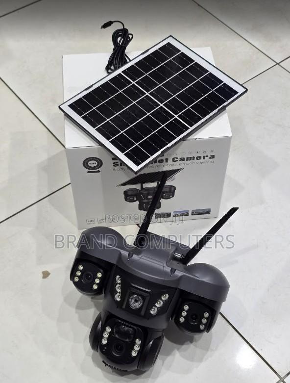 Vts29 Triple Lens Solar Camera Wifi Enabled Outdoor Wireless Camera