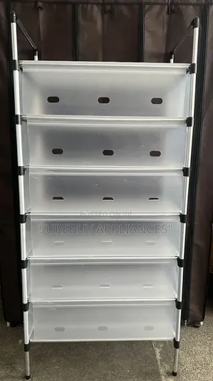 7-Layer Dustproof Shoe Rack With Cover