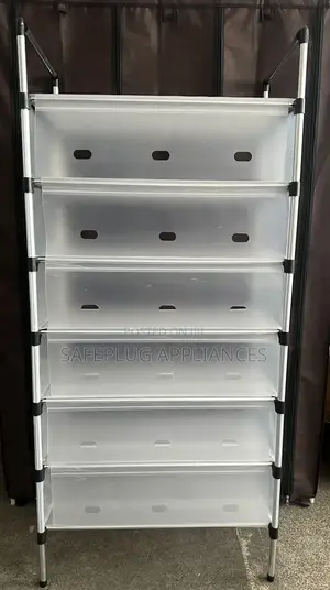 7-Layer Dustproof Shoe Rack With Cover