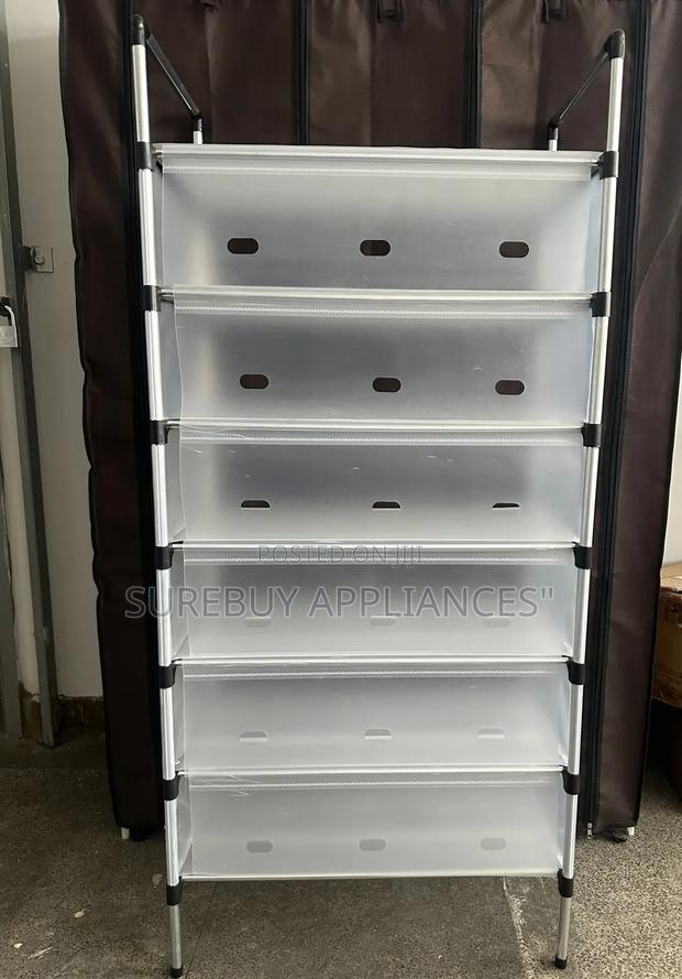 7-Tier Enclosed Shoe Storage Rack