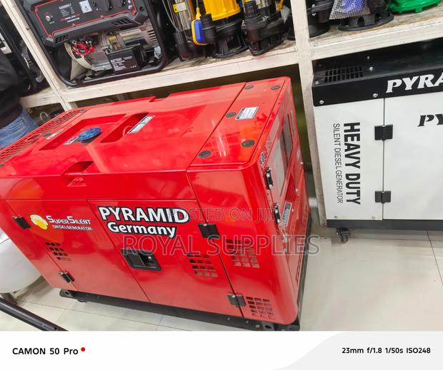 Pyramid 25kva Air Cooled Diesel Generator Dual Phase