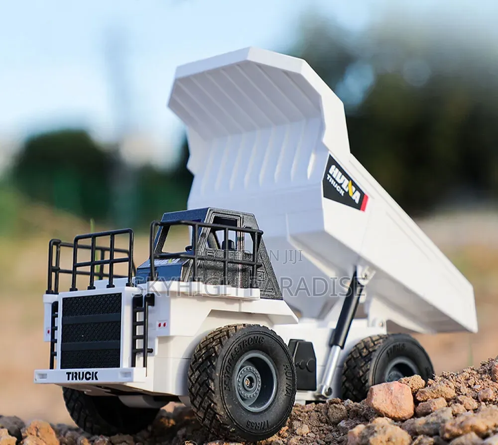 Dumping Truck With Lights Sounds,2.4ghz Rechargeable