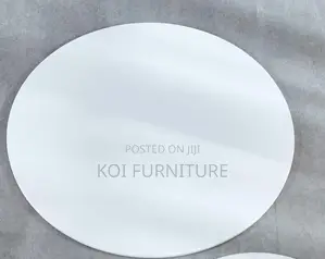 Coffee Table; Urban Round Tulip Marble Nordic Coffee Table