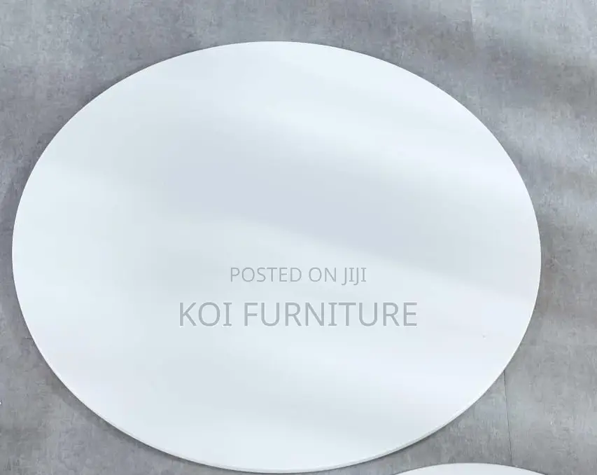 Coffee Table; Urban Round Tulip Marble Nordic Coffee Table