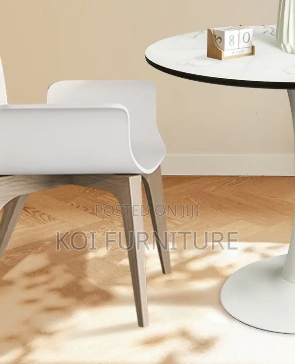 Coffee Table; Urban Round Tulip Marble Nordic Coffee Table