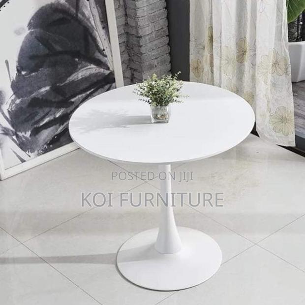 Coffee Table; Urban Round Tulip Marble Nordic Coffee Table - thumbnail 6