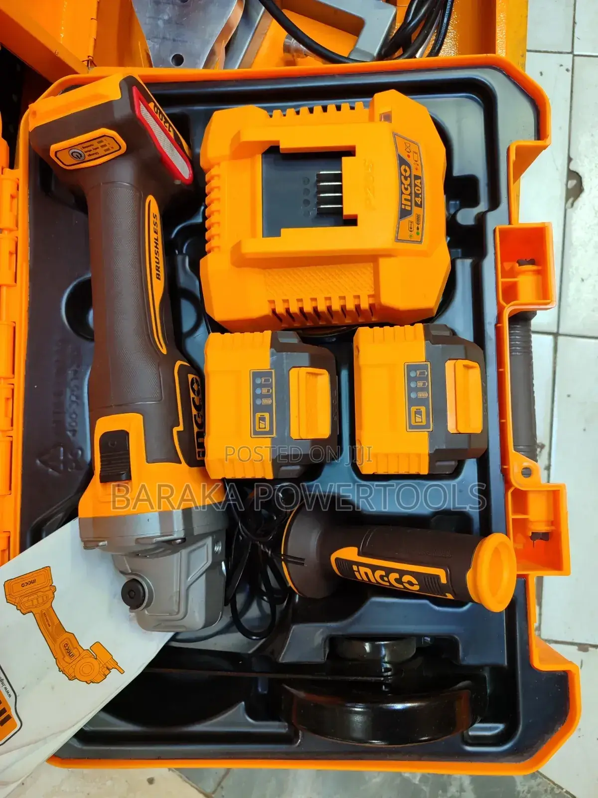 Cordless Angle Grinder