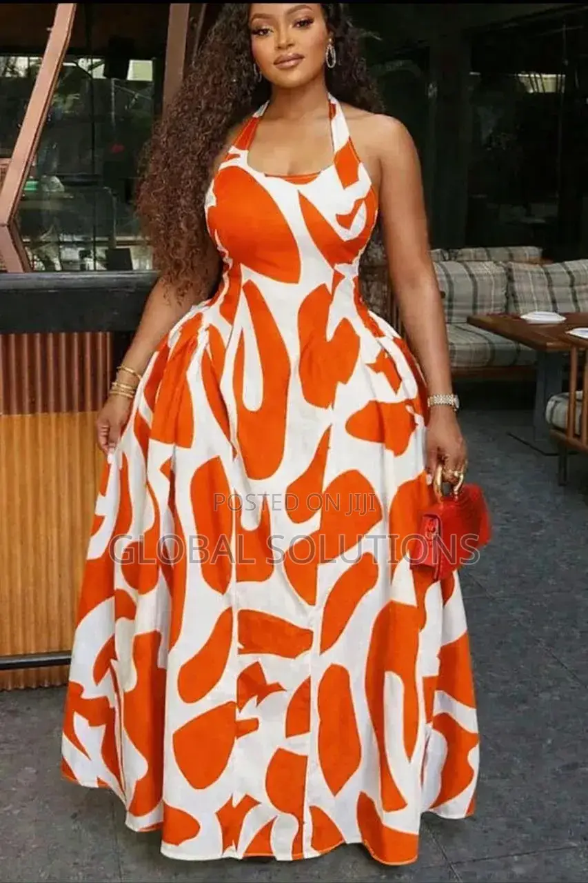 Fashion Cotton Maxi Dress