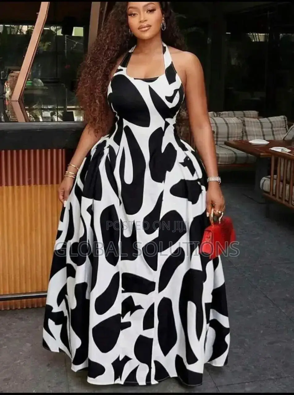 Fashion Cotton Maxi Dress