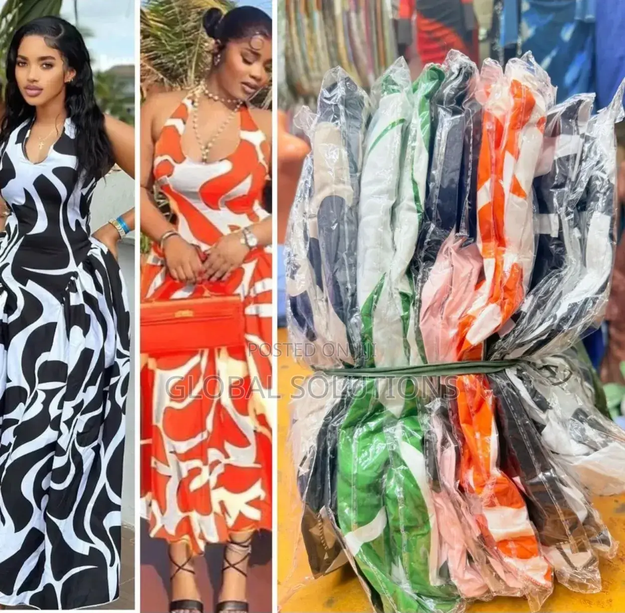 Fashion Cotton Maxi Dress
