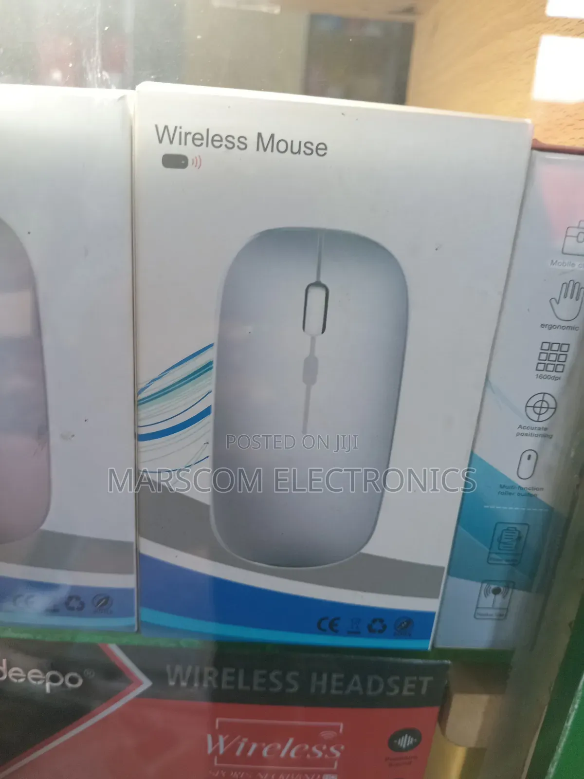 White Wireless Mouse