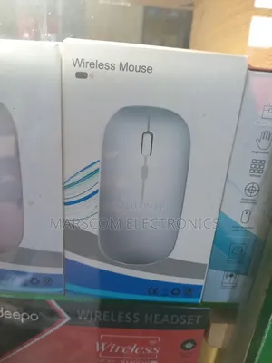 White Wireless Mouse