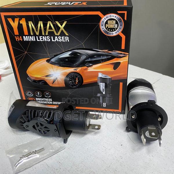 Y1 Max H4 Ultra Bright Mini Led Lens Headlights for Cars High Power Be