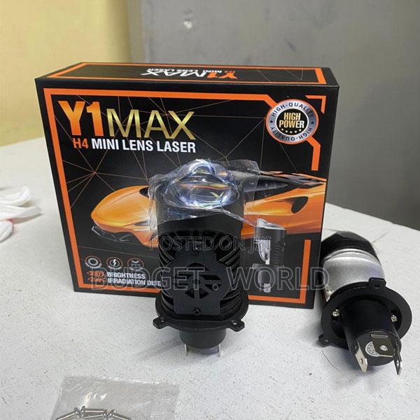 Y1 Max H4 Led Lens Headlights Powerful White Beam for Vehicles