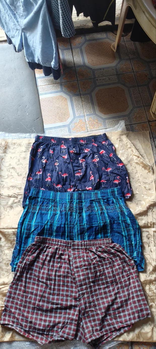Checked Cotton Boxers - thumbnail 2