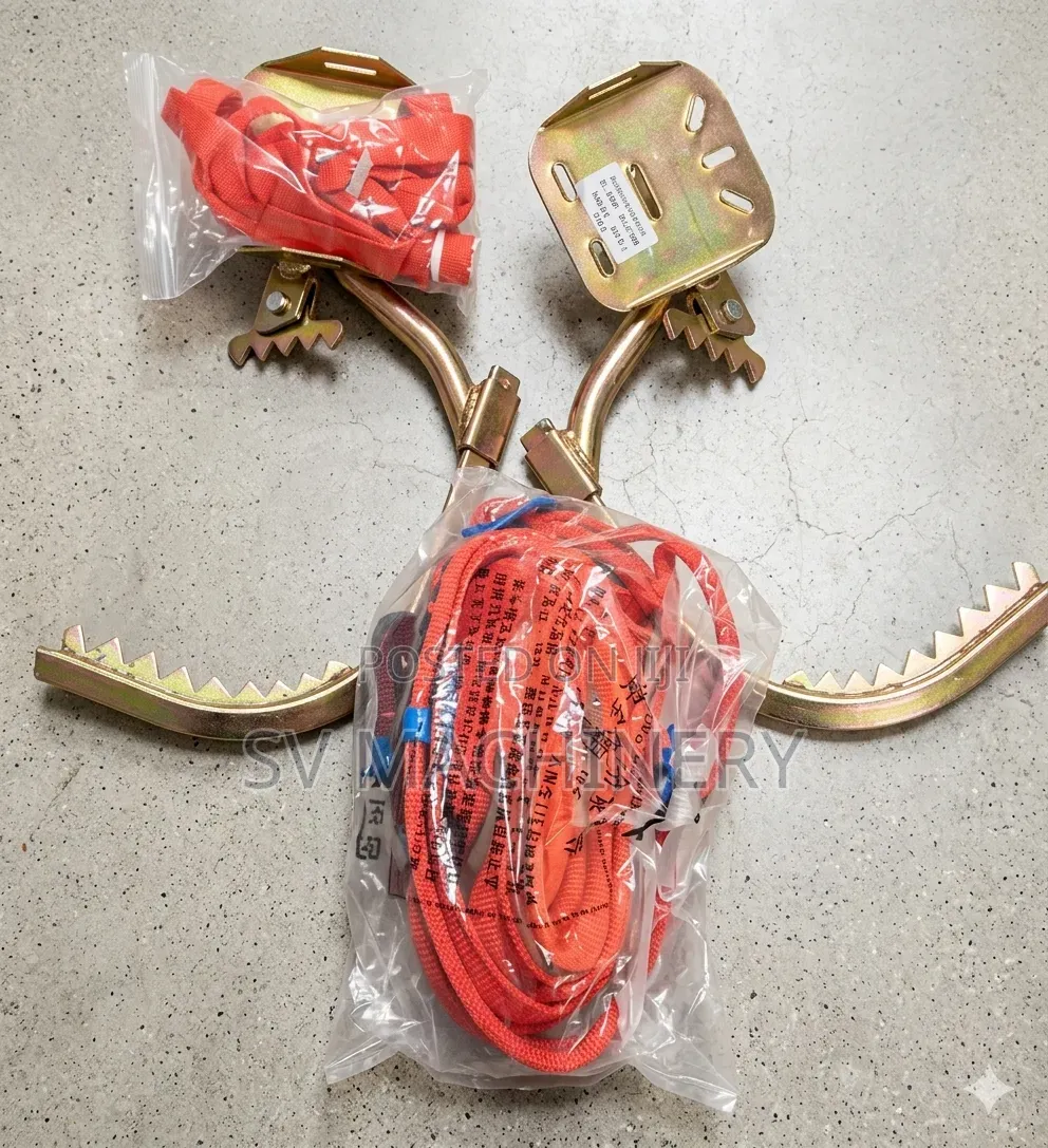 Heavy Duty Wood Pole Climber With Safety Belt