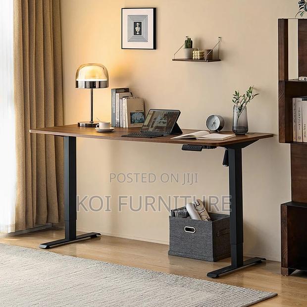 Office Desk; 1.6 Meters Adjustable Desk With Control Panel - main view