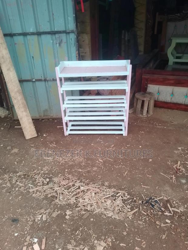White Shoe Rack