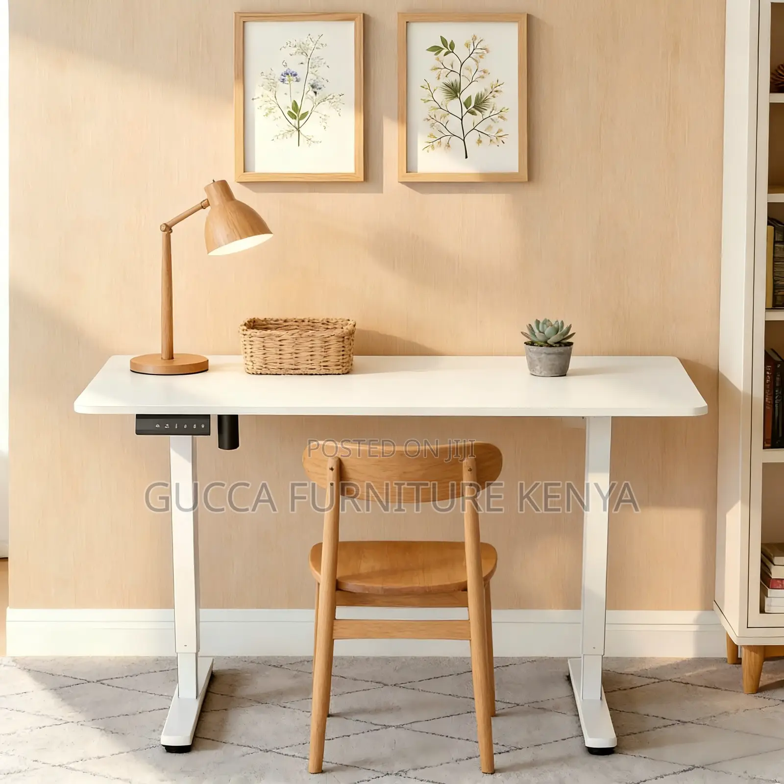 Electric Motorized Height Adjustable Writing Desk