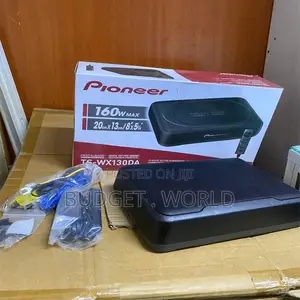 Pioneer Ts-Wx130da Under Seat Subwoofer With Built-in Digital Amplifie