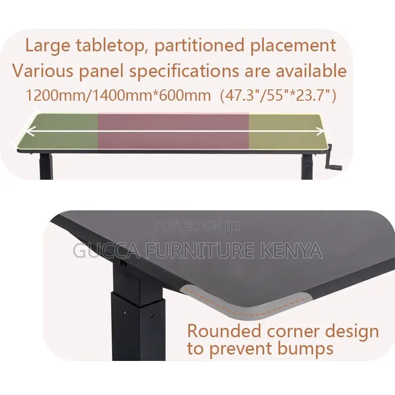 Electric Motorized Height Adjustable Writing Desk