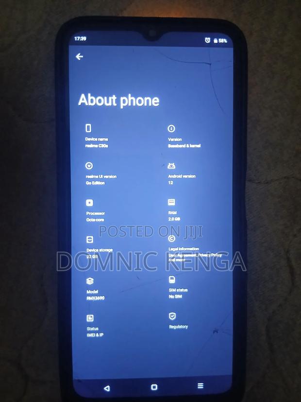 Realme C30s 32 GB Black - thumbnail 3