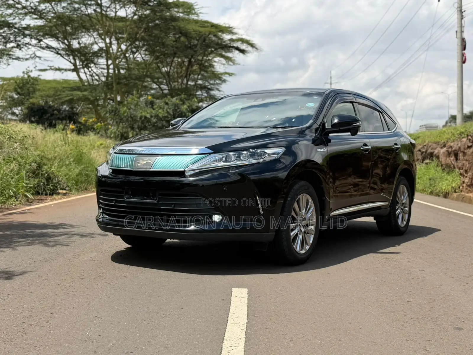 Toyota Harrier 2.5 Hybrid 4WD 2018 Black
