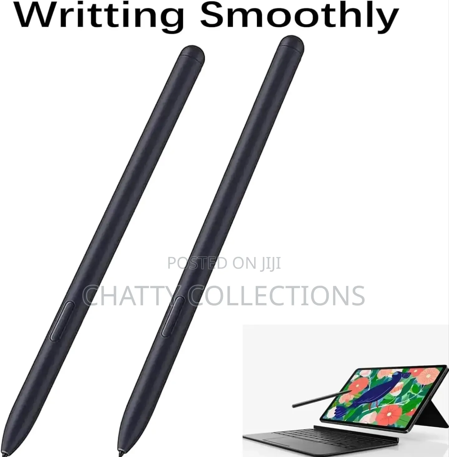 Black High Sensitivity Stylus Pen for Samsung Tablets S Series Models
