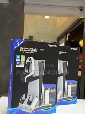 Multi Functional Cooling and Charging Stand for Ps5