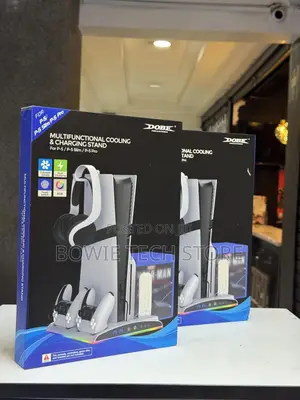 Multi Functional Cooling and Charging Stand for Ps5