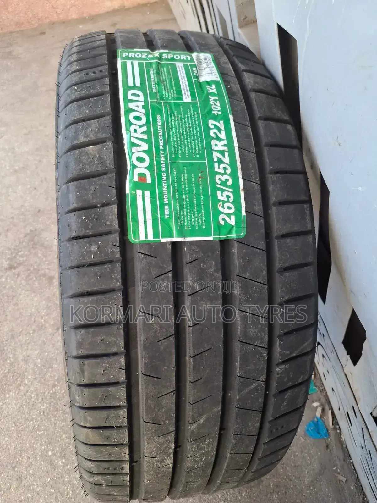 265/35r22 Dovroad Tyre
