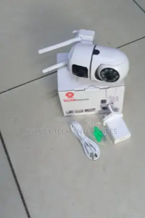 Wall Mounted Dual Lens Baby Monitor Wifi Security Camera