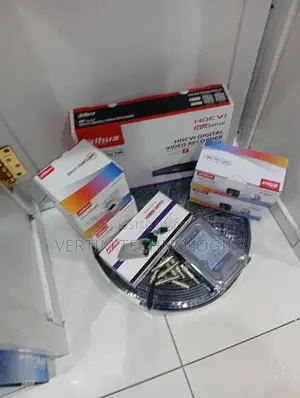 Dahua Security Camera Package With DVR Installation Accessories