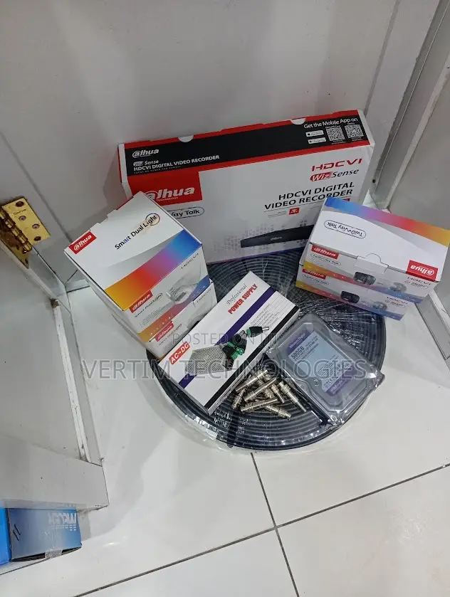 Dahua Indoor Outdoor CCTV Camera Complete System