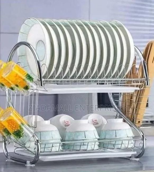 Dish Rack Keep Your Kitchen Organized With the Nunix 2 Tier Dish Rack