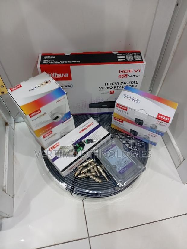 Dahua CCTV Protection Kit for Shops, Offices Homes