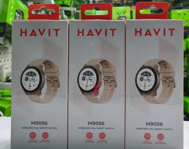 Black Havit M9056 Amoled Wireless Call Smart Watch - thumbnail 2
