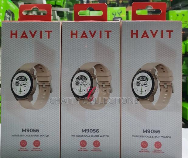 Black Havit M9056 Amoled Wireless Call Smart Watch - thumbnail 3