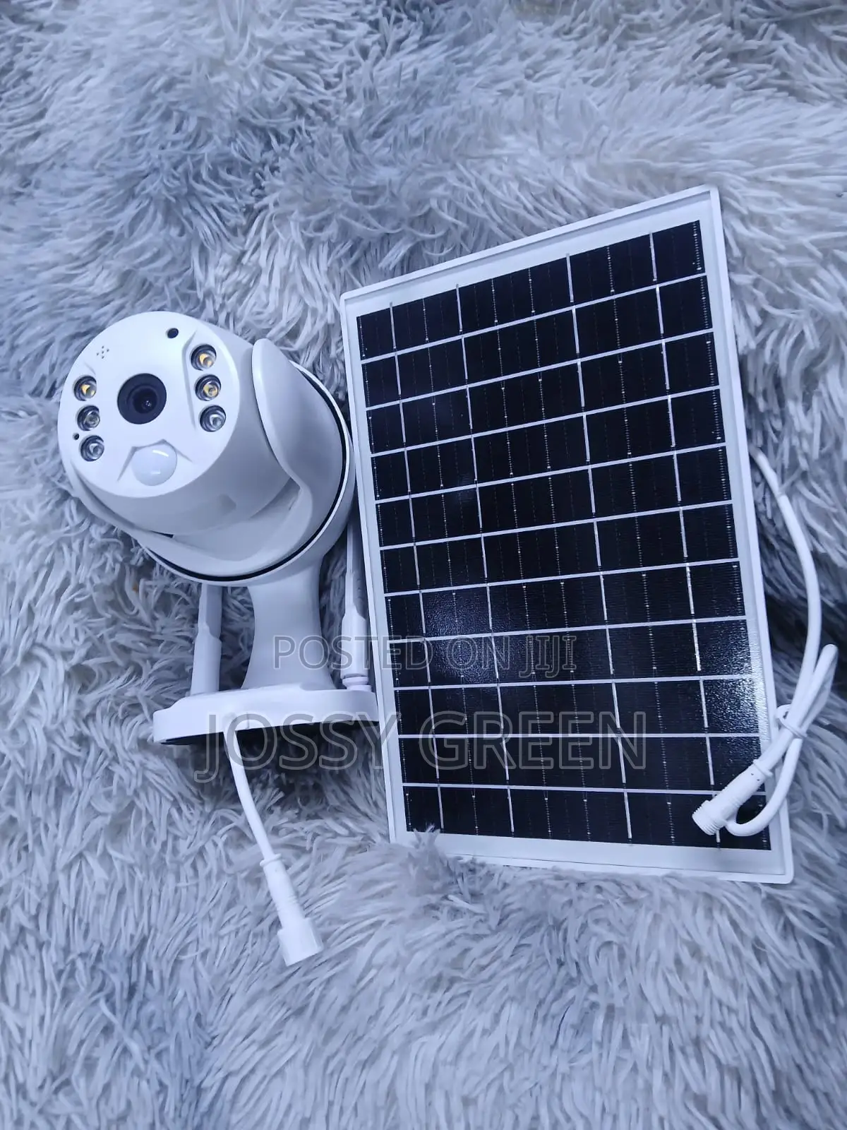 Ubox App 4g Simcard 4mp Singlelens Outdoor PTZ Camera Solar Power