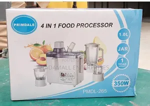 Primdale 4 in 1 Juicer -Blender-Grinder and Mill Food Processor
