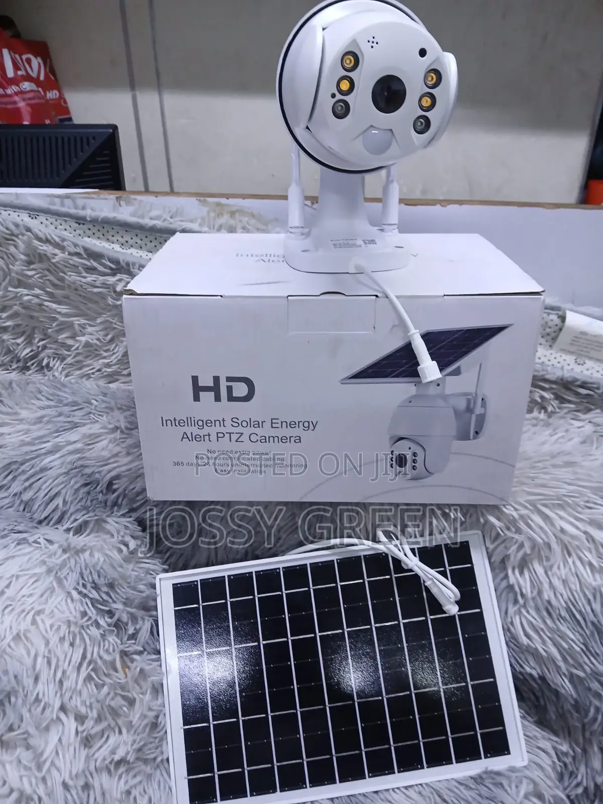 4g Ubox Intelligent Solar PTZ 4mp 1080mp Full Hd Simcard
