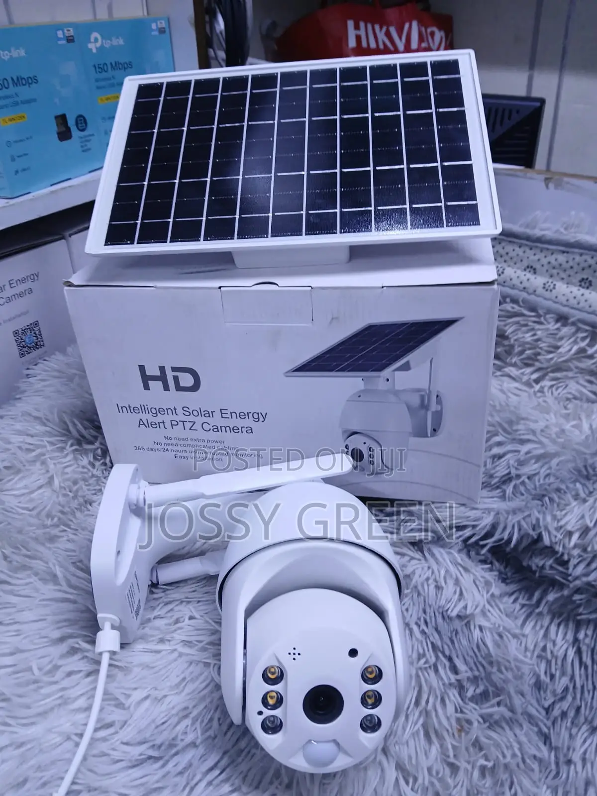 U-Box 4g PTZ (Sim Card) Solar Powered CCTV With Security Alert
