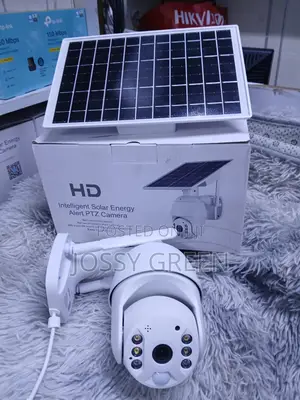 U-Box 4g PTZ (Sim Card) Solar Powered CCTV With Security Alert