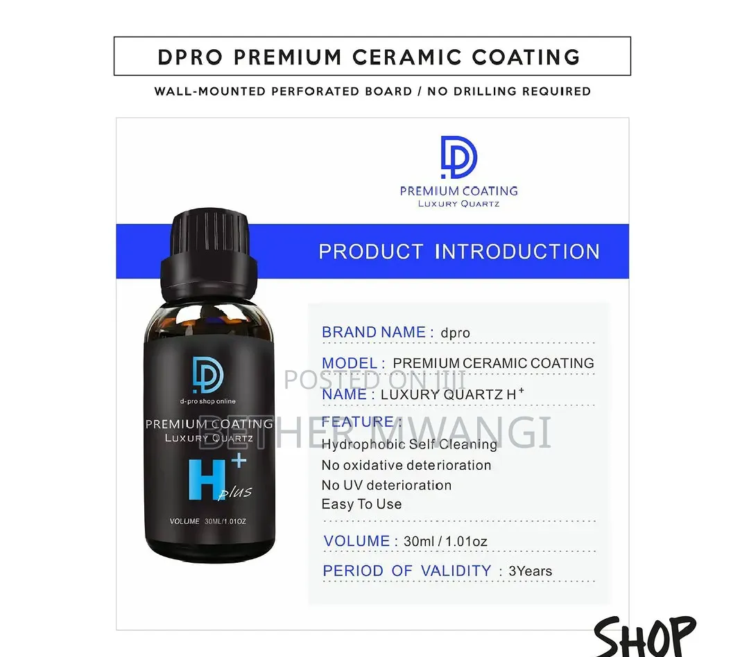 Dpro Premium Ceramic Coating in Kenya
