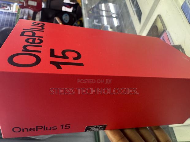 New OnePlus 15 256 GB Black