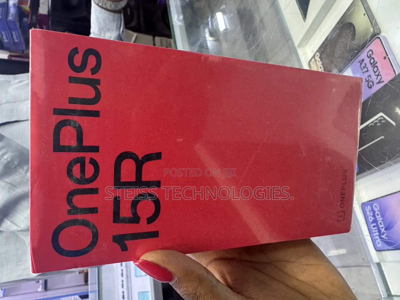 New OnePlus 15R 256 GB Black