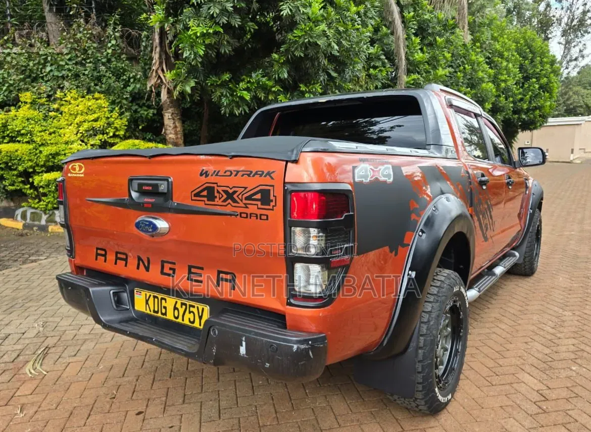 Ford Ranger Wildtrak 2014 Orange