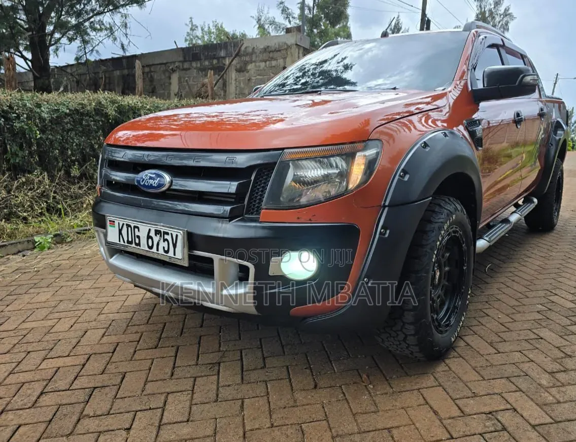Ford Ranger Wildtrak 2014 Orange
